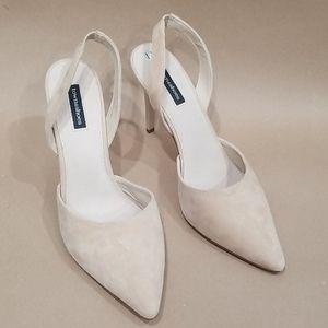 Sand Sling Back Heels